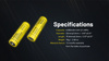 Akumulator Nitecore 21700 NL2160 6000mAh - PO ZWROCIE