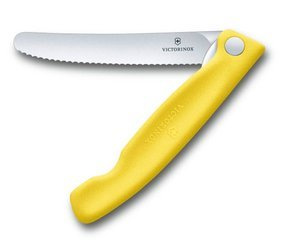 Składany nóż Victorinox Swiss Classic do warzyw i owoców żółty 6.7836.F8B