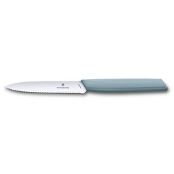 Nóż do steków Victorinox Swiss Modern szaroniebieski 6.9006.10W21