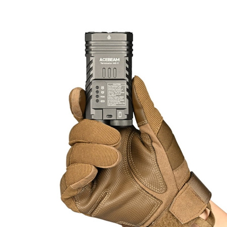 Latarka diodowa ACEBEAM Terminator M2-X Światło Białe 6500K Szara - 3200lm