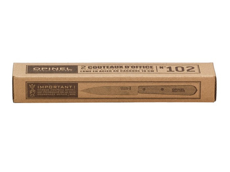 Opinel Nóż Kuchenny Carbon Paring 102 - zestaw 2 noży