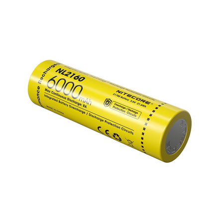 Akumulator Nitecore 21700 NL2160 6000mAh - PO ZWROCIE