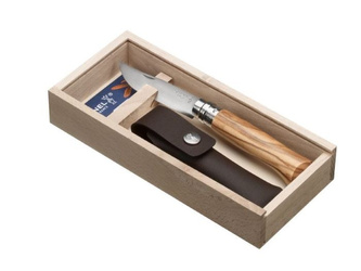 Opinel Nóż Luxury Olive 08 opak + etui