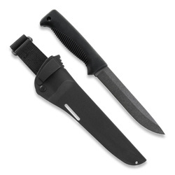 Nóż J-P Peltonen Sissipuukko M95 PTFE Teflon plastikowa pochwa czarna