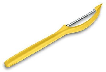 Victorinox 7.6075.8 8 5/16 Yellow Straight Vegetable Peeler with